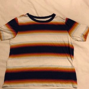 Striped soft t-shirt